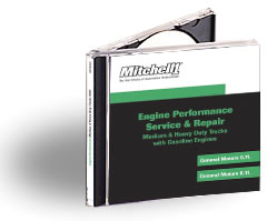 Mitchell repair information in a convenient CD format